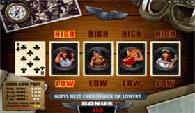 Bomber Girls Hi - Low Bonus