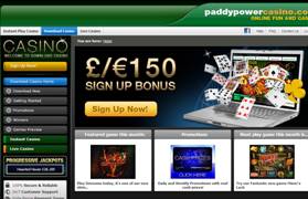 Paddy Power Casino Screenshot