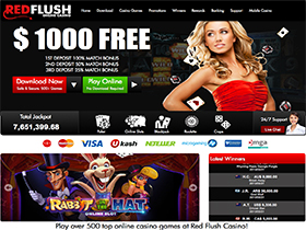 Red Flush Casino Screenshot