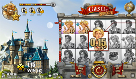 Castle Builder Slot Main Screen