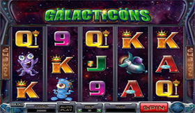 Galacticons Main Screen