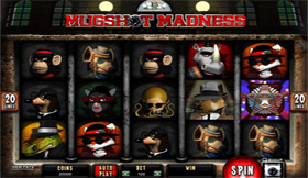 Mugshot Madness Slot Main Screen