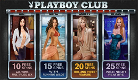 Playboy Free Spins Bonus