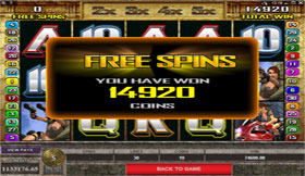 Free Spins Total Win Amount