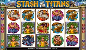 Stash Of The Titans 15 Free Spins Activated