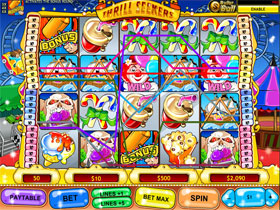 Thrill Seekers Slot Main Page