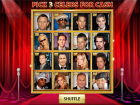 Top Trumps Celebs Slot Bonus Game