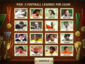 Top Trumps World Football Legends Bonus Game