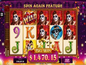 Beautiful Bones Slot Spin again Feature