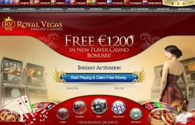 Royal Vegas Casino Screenshot