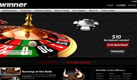 Winner Casino Screenshot